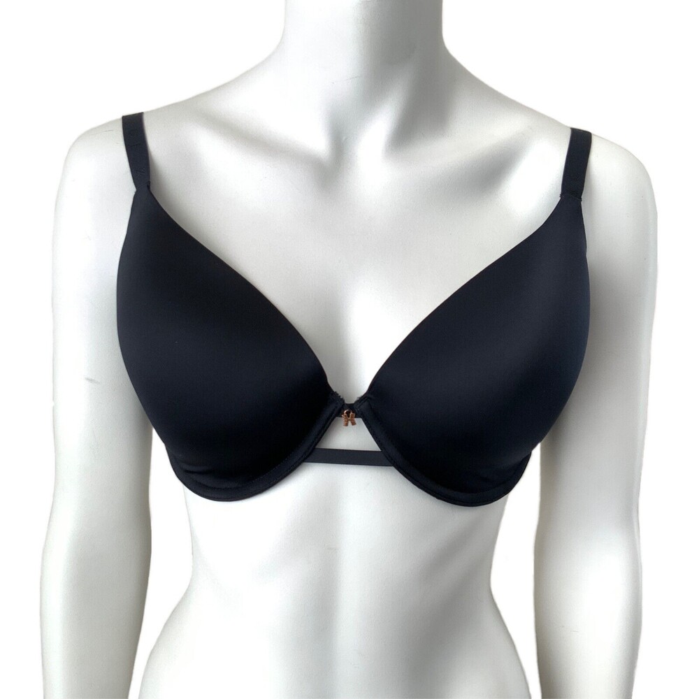 Rihanna Savage X Fenty Bra Black T-shirt Underwire 36DDD